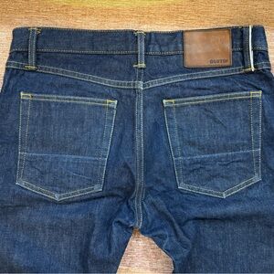 Gustin Deep Indigo Selvedge Denim Slim Straight #172 “The 1968” men size 32 x 35